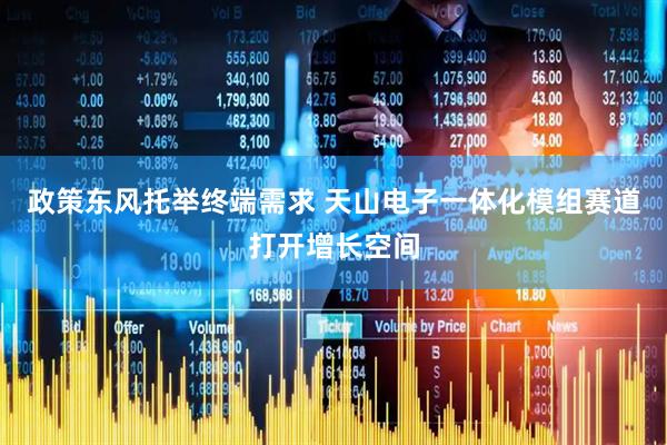 政策东风托举终端需求 天山电子一体化模组赛道打开增长空间